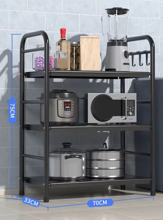 Étagère Cuisine Multifonctionnelle en Acier — +20 Dimensions Disponibles