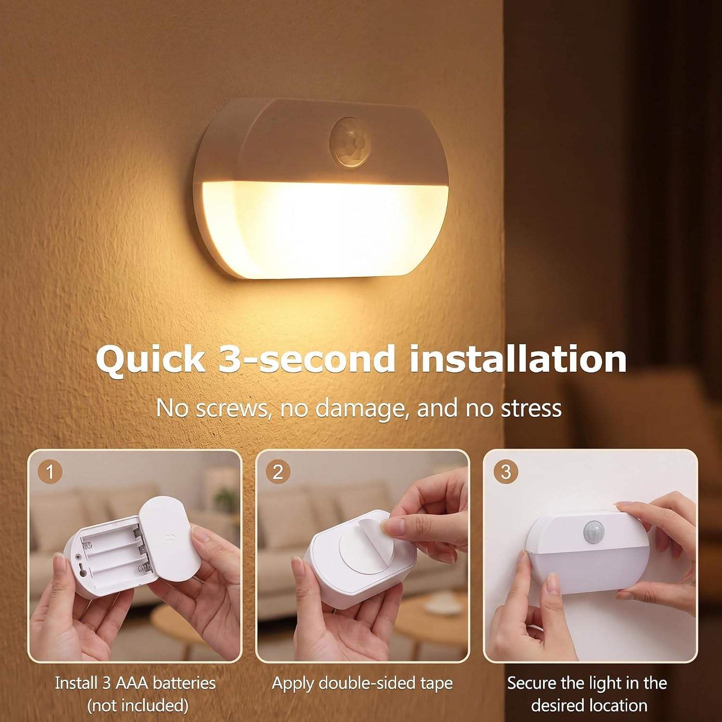 Lumière LED Détecteur de Mouvement